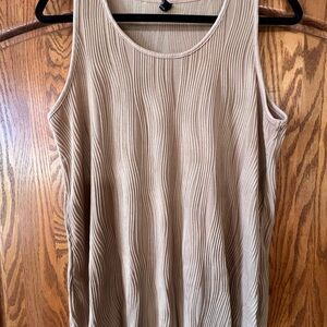 Chic Taupe Sleeveless Tank Top